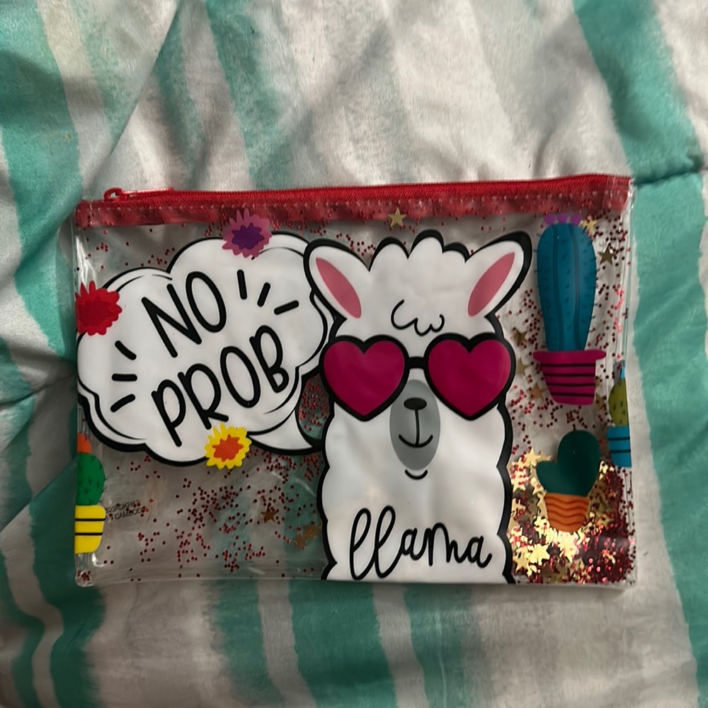 Glitter pouch